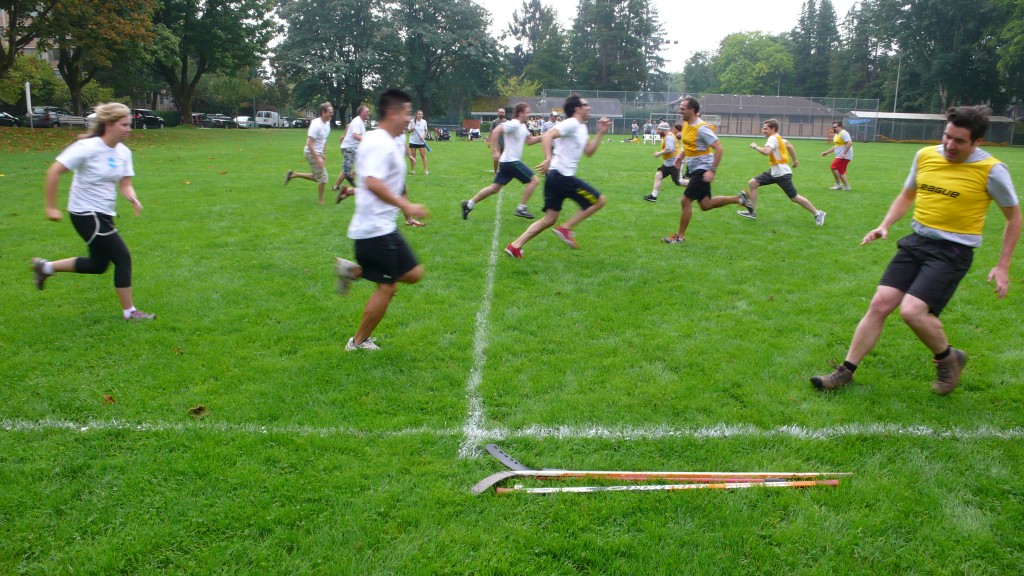 Field Pong: first iteration