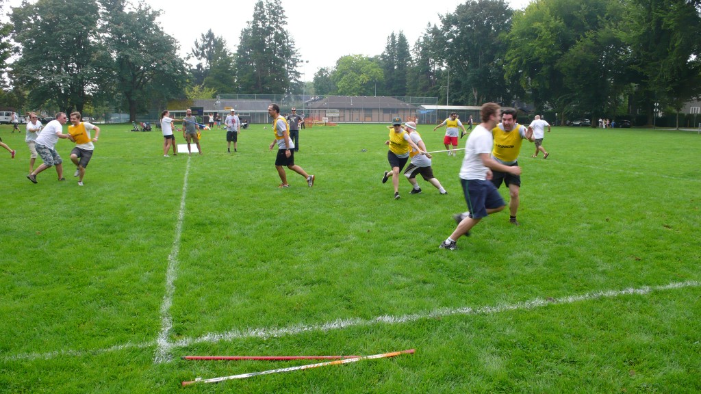 Field Pong: first iteration